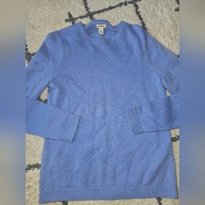 L.L. Bean Blue Crew Neck Sweater